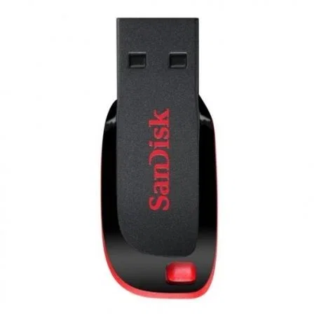 SanDisk Cruzer Blade 128 GB Negro, Rojo